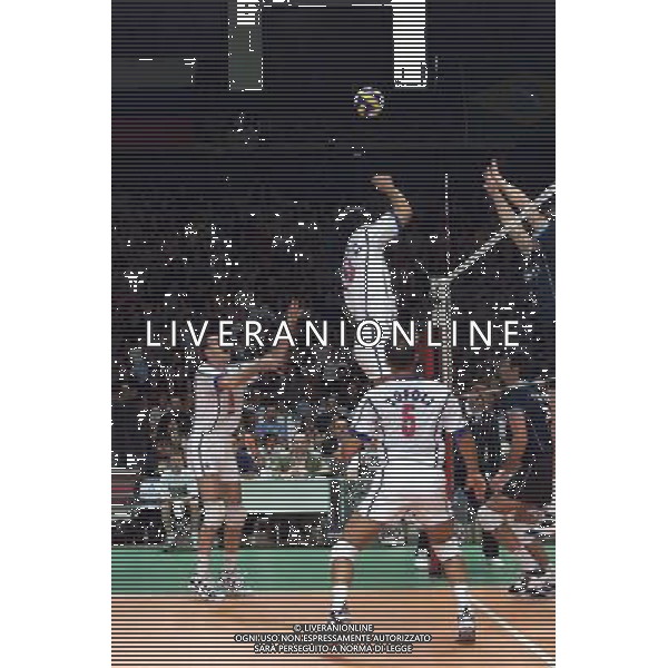 WUORLD LEAGUE VARESE 18/06/2000 NELLA FOTO BOVOLENTA TOFOLI FOTO ALDO LIVERANI ITALIA-ARGENTINA