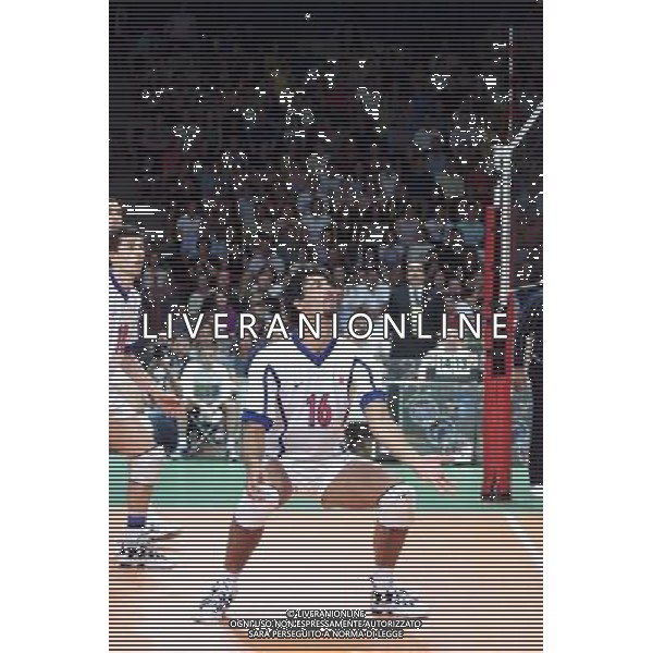 WUORLD LEAGUE VARESE 18/06/2000 NELLA FOTO BOVOLENTA VIGOR FOTO ALDO LIVERANI ITALIA-ARGENTINA