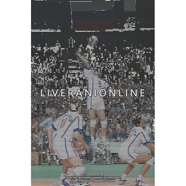 WUORLD LEAGUE VARESE 18/06/2000 NELLA FOTO BRACCI MARCO FOTO ALDO LIVERANI ITALIA-ARGENTINA