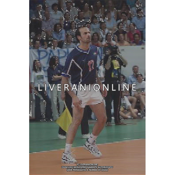 WUORLD LEAGUE VARESE 18/06/2000 NELLA FOTO CORSANO MIRKO FOTO ALDO LIVERANI ITALIA-ARGENTINA