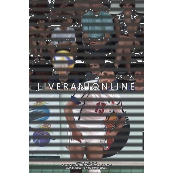 WUORLD LEAGUE VARESE 18/06/2000 NELLA FOTO GIANI ANDREA FOTO ALDO LIVERANI ITALIA-ARGENTINA