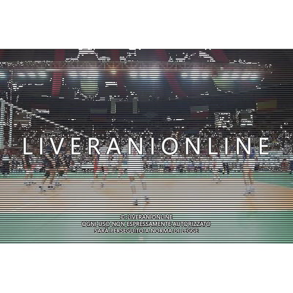 WUORLD LEAGUE VARESE 18/06/2000 NELLA FOTO GIOCATORI ITALIA FOTO ALDO LIVERANI ITALIA-ARGENTINA
