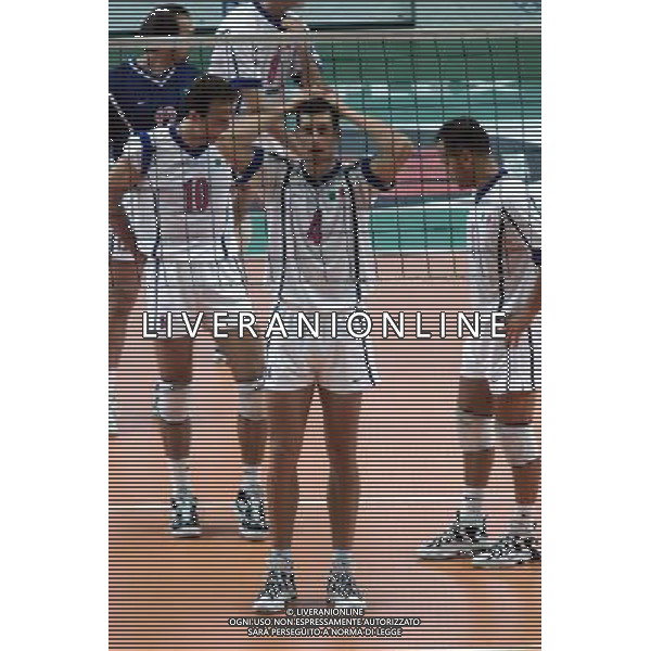 WUORLD LEAGUE VARESE 18/06/2000 NELLA FOTO MASTRANGELO LUIGI FOTO ALDO LIVERANI ITALIA-ARGENTINA