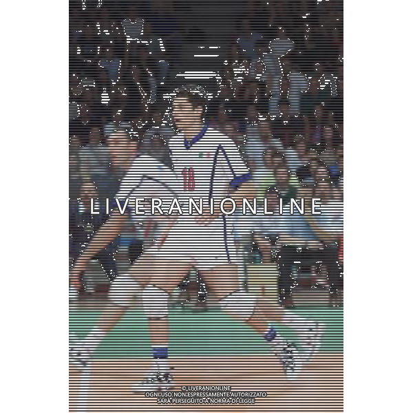 WUORLD LEAGUE VARESE 18/06/2000 NELLA FOTO VERMIGLIO VALERIO FOTO ALDO LIVERANI ITALIA-ARGENTINA