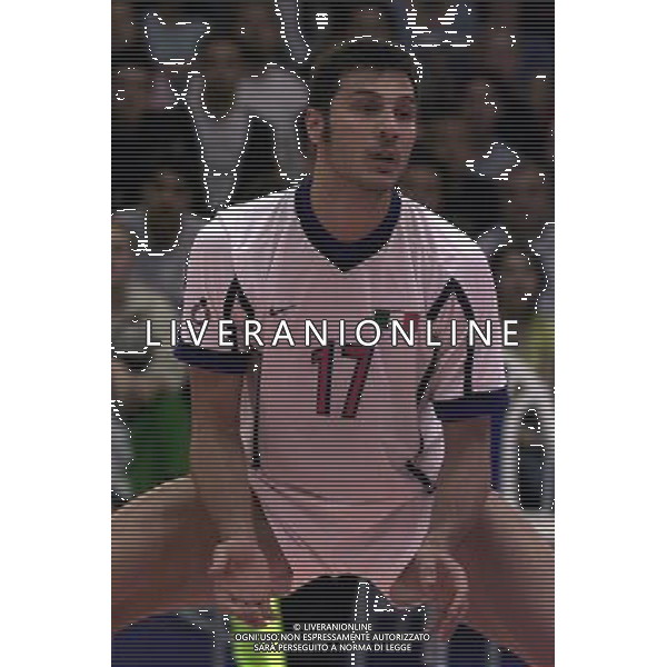 ITALIA-SPAGNA VOLLEY 25/05/2001 NELLA FOTO LEONDINO GIOMBINI AG ALDO LIVERANI