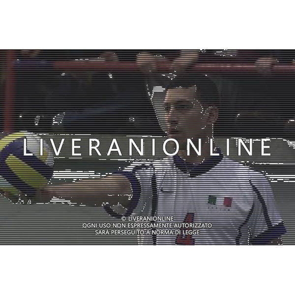 ITALIA-SPAGNA VOLLEY 25/05/2001 NELLA FOTO LUIGI MASTRANGELO AG ALDO LIVERANI