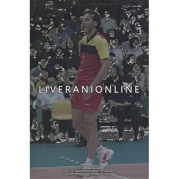 ITALIA-SPAGNA VOLLEY 25/05/2001 NELLA FOTO PASCUAL AG ALDO LIVERANI