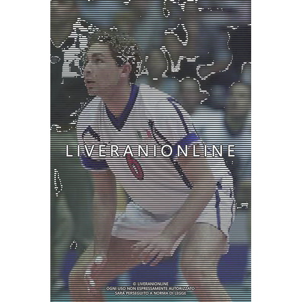 ITALIA-SPAGNA VOLLEY 25/05/2001 NELLA FOTO DANIELE SOTTILE AG ALDO LIVERANI