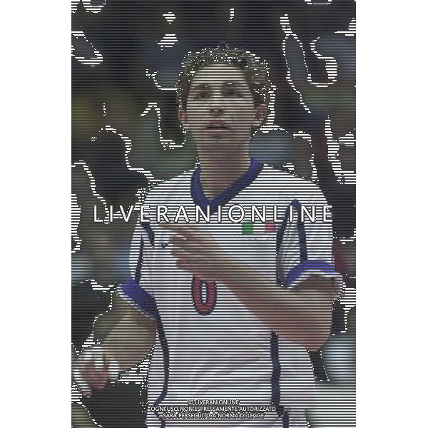 ITALIA-SPAGNA VOLLEY 25/05/2001 NELLA FOTO DANIELE SOTTILE AG ALDO LIVERANI