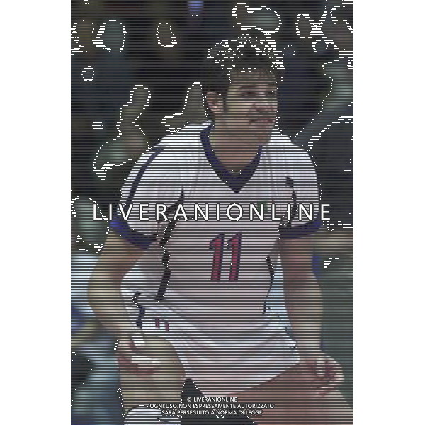 ITALIA-SPAGNA VOLLEY 25/05/2001 NELLA FOTO Hristo Zlatanov AG ALDO LIVERANI