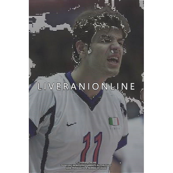 ITALIA-SPAGNA VOLLEY 25/05/2001 NELLA FOTO Hristo Zlatanov AG ALDO LIVERANI