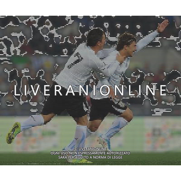 Amichevole Roma - 15.11.2011 Italia-Uruguay Nella Foto:Fernandez esulta /Ph.Vitez-Ag. Aldo Liverani