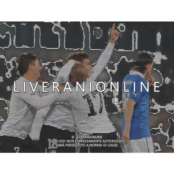 Amichevole Roma - 15.11.2011 Italia-Uruguay Nella Foto:Fernandez esulta /Ph.Vitez-Ag. Aldo Liverani