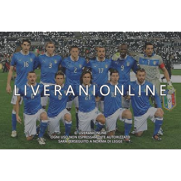 Amichevole Roma - 15.11.2011 Italia-Uruguay Nella Foto:italia squadra formazione /Ph.Vitez-Ag. Aldo Liverani
