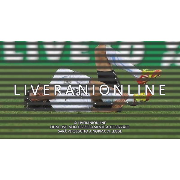 Amichevole Roma - 15.11.2011 Italia-Uruguay Nella Foto:cavani edinson a terra /Ph.Vitez-Ag. Aldo Liverani