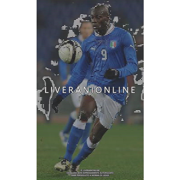 Amichevole Roma - 15.11.2011 Italia-Uruguay Nella Foto:balotelli mario /Ph.Vitez-Ag. Aldo Liverani