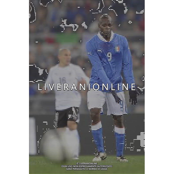 Roma - 15/11/2011 - Stadio Olimpico - Amichevole Nazionale Italiana - Italia vs Uruguay - nella foto: mario balotelli Œ© Fabrizio Corradetti - Ag. Aldo Liverani sas