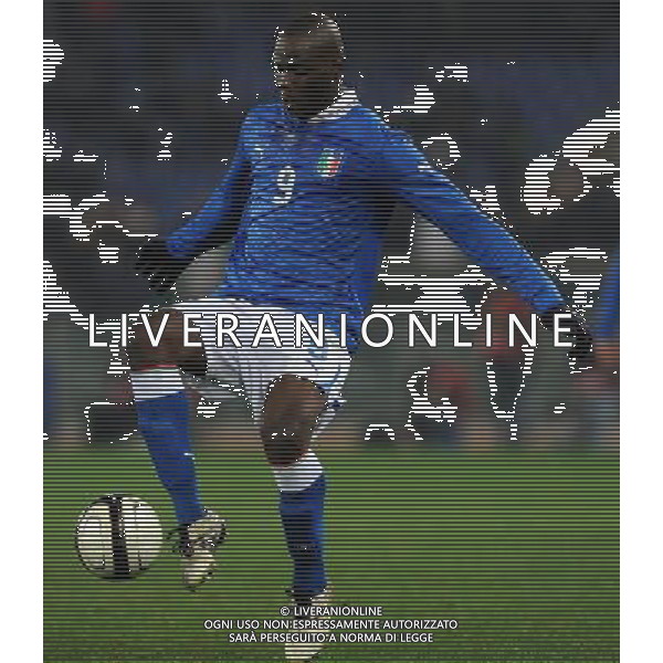 Amichevole Roma - 15.11.2011 Italia-Uruguay Nella Foto:Mario Balotelli /Ph.Vitez-Ag. Aldo Liverani