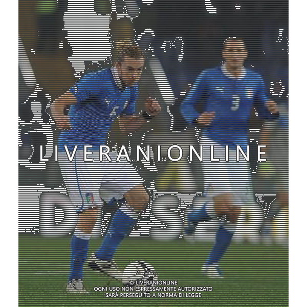 Amichevole Roma - 15.11.2011 Italia-Uruguay Nella Foto:Federico Balzaretti /Ph.Vitez-Ag. Aldo Liverani