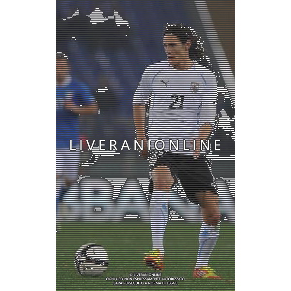 Amichevole Roma - 15.11.2011 Italia-Uruguay Nella Foto:Edinson Cavani /Ph.Vitez-Ag. Aldo Liverani