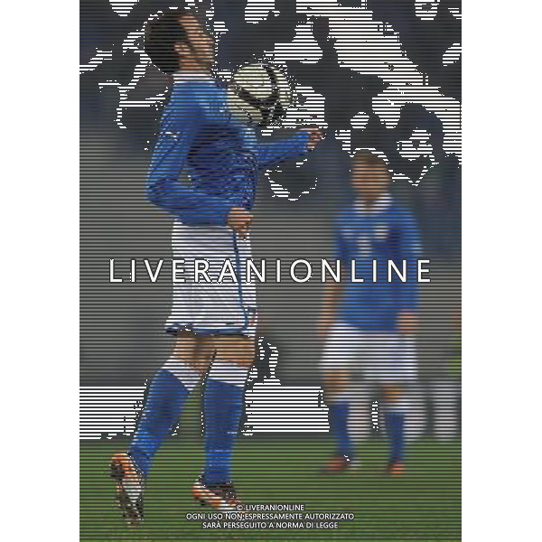 Amichevole Roma - 15.11.2011 Italia-Uruguay Nella Foto:Giampaolo Pazzini /Ph.Vitez-Ag. Aldo Liverani