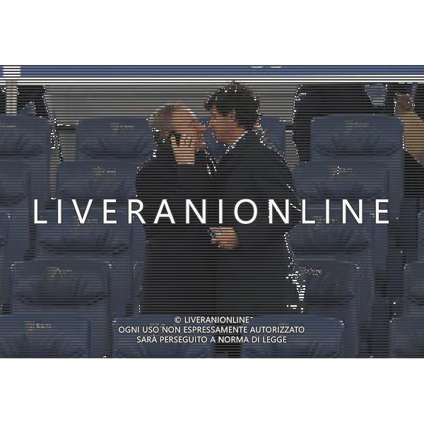 Amichevole Roma - 15.11.2011 Italia-Uruguay Nella Foto:Gianni Petrucci-Demetrio Albertini /Ph.Vitez-Ag. Aldo Liverani