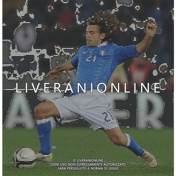 Amichevole Roma - 15.11.2011 Italia-Uruguay Nella Foto:Andrea Pirlo /Ph.Vitez-Ag. Aldo Liverani