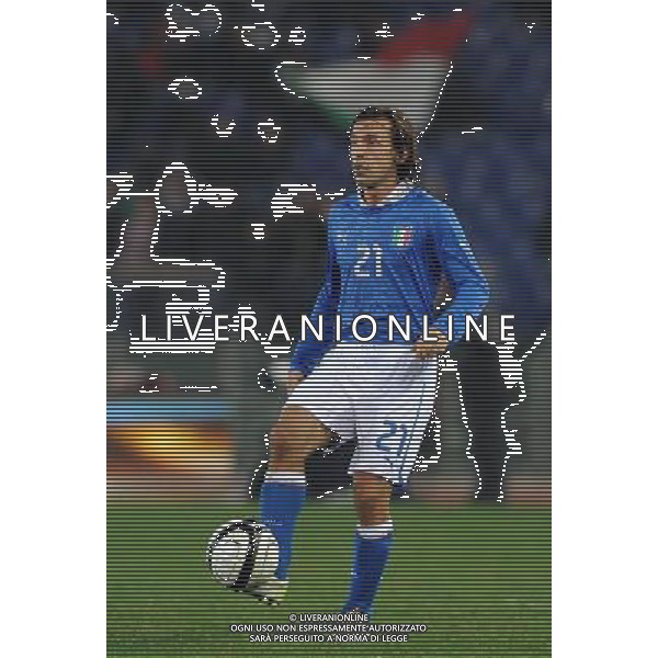 Amichevole Roma - 15.11.2011 Italia-Uruguay Nella Foto:Andrea Pirlo /Ph.Vitez-Ag. Aldo Liverani