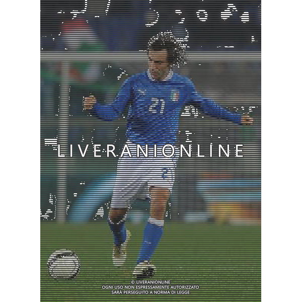 Amichevole Roma - 15.11.2011 Italia-Uruguay Nella Foto:Andrea Pirlo /Ph.Vitez-Ag. Aldo Liverani