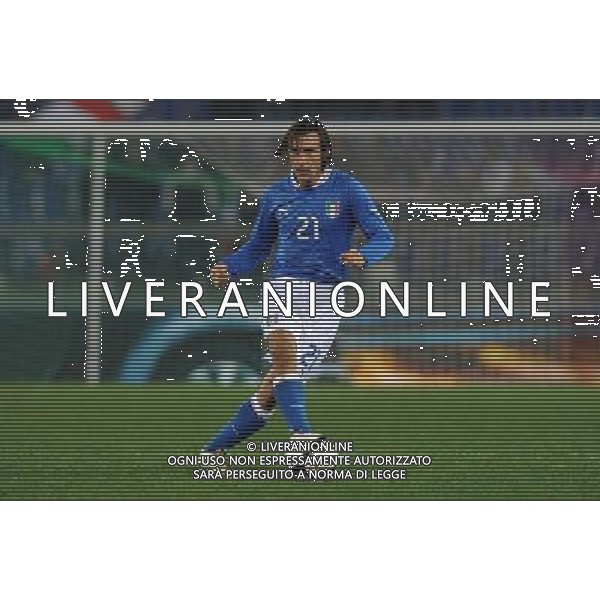 Amichevole Roma - 15.11.2011 Italia-Uruguay Nella Foto:Andrea Pirlo /Ph.Vitez-Ag. Aldo Liverani