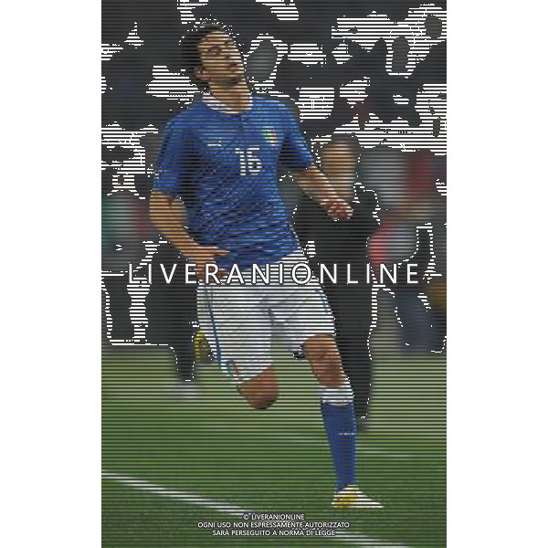 Amichevole Roma - 15.11.2011 Italia-Uruguay Nella Foto:Andrea Ranocchia /Ph.Vitez-Ag. Aldo Liverani