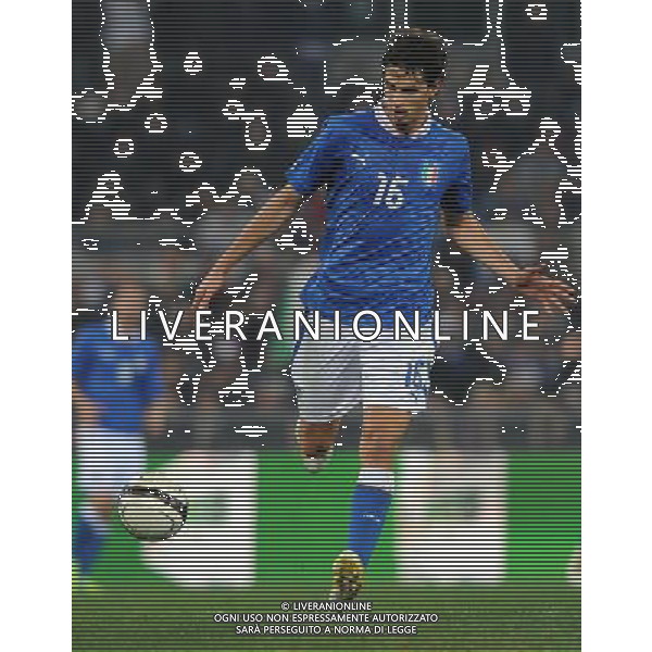 Amichevole Roma - 15.11.2011 Italia-Uruguay Nella Foto:Andrea Ranocchia /Ph.Vitez-Ag. Aldo Liverani