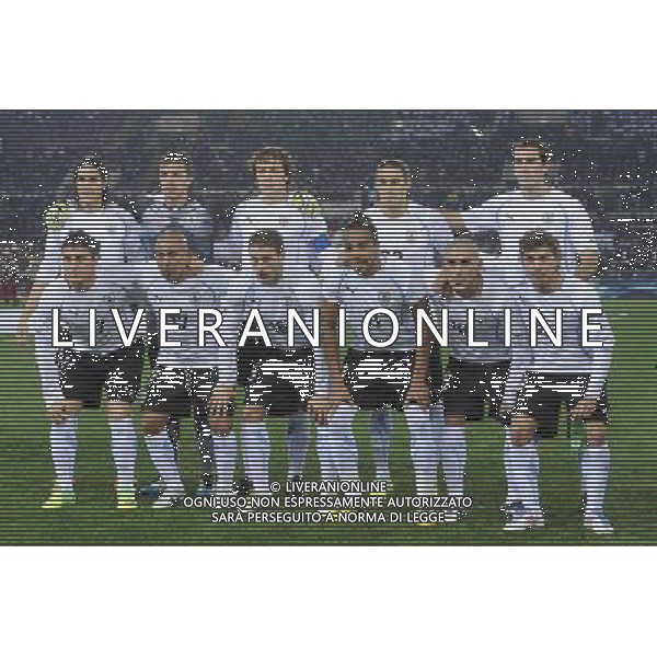 Roma - 15/11/2011 - Stadio Olimpico - Amichevole Nazionale Italiana - Italia vs Uruguay - nella foto: La formazione dell\'Uruguay å© Fabrizio Corradetti - Ag. Aldo Liverani sas