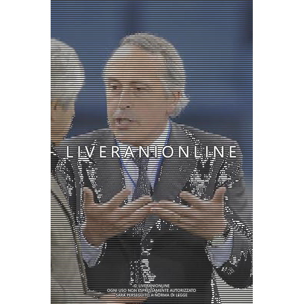 Roma - 15/11/2011 - Stadio Olimpico - Amichevole Nazionale Italiana - Italia vs Uruguay - nella foto: Giancarlo Abete å© Fabrizio Corradetti - Ag. Aldo Liverani sas