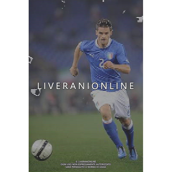 Roma - 15/11/2011 - Stadio Olimpico - Amichevole Nazionale Italiana - Italia vs Uruguay - nella foto: Christian Maggio å© Fabrizio Corradetti - Ag. Aldo Liverani sas