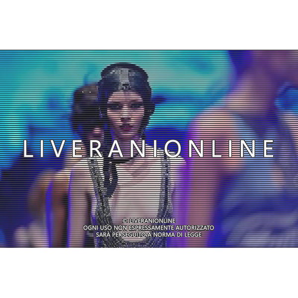 (111121) -- TEL AVIV, Nov. 21, 2011 () -- Models present creations of the brand Sugar Daddy during Tel Aviv Fashion Week in Tel Aviv, Israel, on Nov. 21, 2011.(/Yin Dongxun)(wn) - Xinhua/Photoshot - AG. ALDO LIVERANI SAS ITALY ONLY ISRAELE - SETTIMANA DELLA MODA A TEL AVIV.