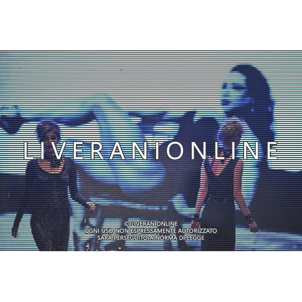 (111121) -- TEL AVIV, Nov. 21, 2011 () -- Models present creations of the brand Sugar Daddy during the first show of Tel Aviv Fashion Week in Tel Aviv, Israel, on Nov.21, 2011.(/Yin Dongxun)(wn) - Xinhua/Photoshot - AG. ALDO LIVERANI SAS ITALY ONLY ISRAELE - SETTIMANA DELLA MODA A TEL AVIV.