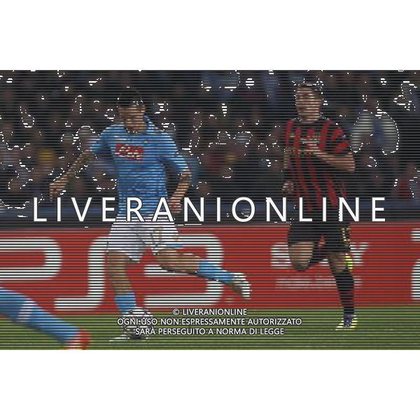 NAPOLI - MANCHESTER CITY CHAMPIONS LEAGUE 22/11/2011 NELLA FOTO: MAREK HAMSIK ©MOSCA/AGENZIA ALDO LIVERANI SAS