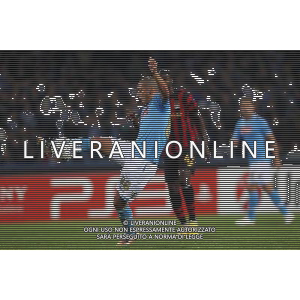NAPOLI - MANCHESTER CITY CHAMPIONS LEAGUE 22/11/2011 NELLA FOTO: INLER ©MOSCA/AGENZIA ALDO LIVERANI SAS
