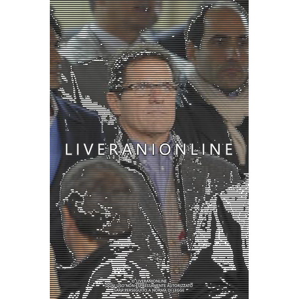 Napoli - 22/11/2011 - Stadio San Paolo - Uefa Champions League 2011/2012 - Fase a gironi (Gruppo A) - Napoli vs Manchester City - nella foto: fabio capello in tribuna å© Fabrizio Corradetti - Ag. Aldo Liverani sas