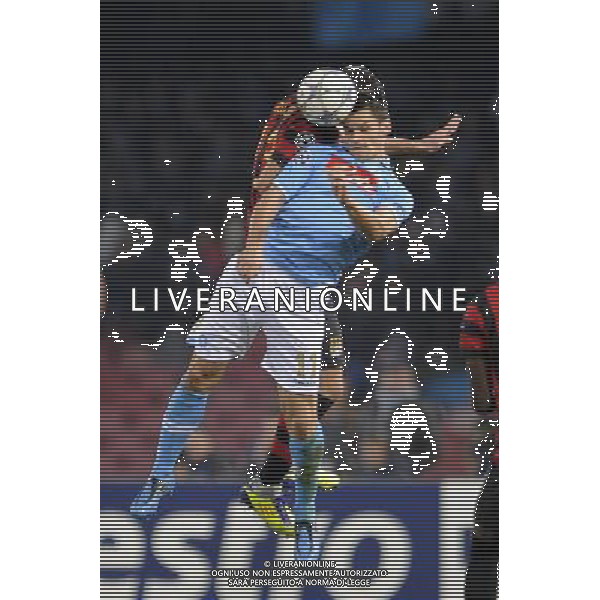 Napoli - 22/11/2011 - Stadio San Paolo - Uefa Champions League 2011/2012 - Fase a gironi (Gruppo A) - Napoli vs Manchester City - nella foto: christian maggio e kolarov å© Fabrizio Corradetti - Ag. Aldo Liverani sas