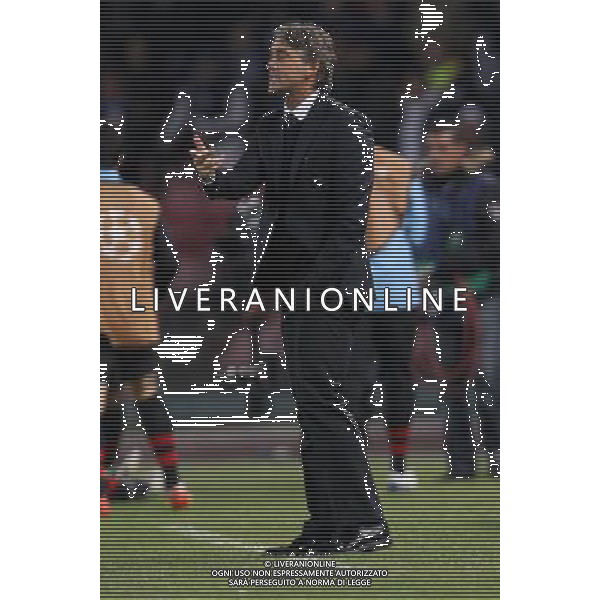 NAPOLI - MANCHESTER CITY CHAMPIONS LEAGUE 22/11/2011 NELLA FOTO: ROBERTO MANCINI ©MOSCA/AGENZIA ALDO LIVERANI SAS