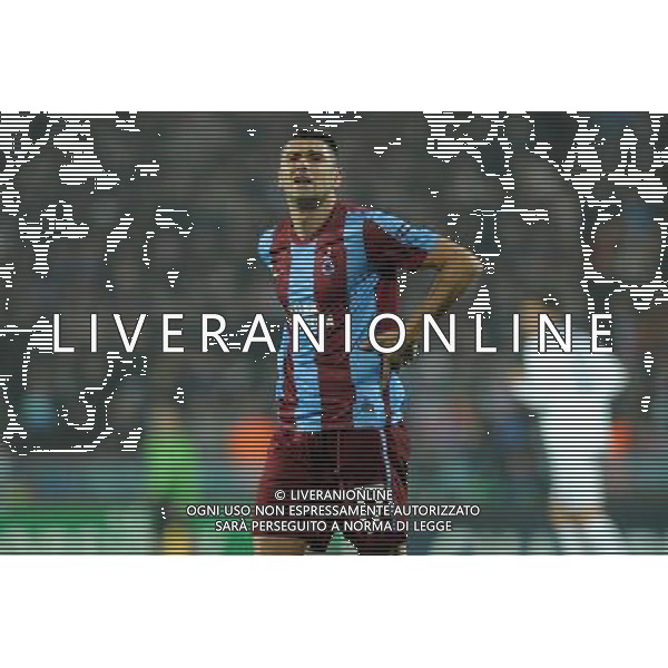 UEFA Champions League Group B soccer match between Trabzonspor and Inter Milan at Avni Aker stadium in Trabzon, Turkey, 22.11.2011. Match Scored : Trabzonspor 1 - Inter 1 Pictured: Burak Yilmaz of Trabzonspor. PILKA NOZNA LIGA MISTRZOW SEZON 2011/2012 TRABZONSPORT - INTER MEDIOLAN FOT.SESKIMPHOTO/NEWSPIX.PL TURKEY, GERMANY, AUSTRIA AND UK OUT !!! --- Newspix.pl /AG ALDO LIVERANI SAS CHAMPIONS LEAGUE TRABZONSPOR - INTER - ITALY ONLY - *** Local Caption *** .