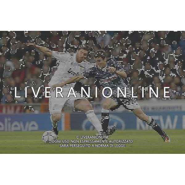 Real Madrid\'s Xabi Alonso Mateo Kovacic and Dinamo de Zagreb\'s during Champions League match on november 22nd, 2011 Photo: Cid-Fuentes / Cebolla / ALFAQUI /AG ALDO LIVERANI REAL MADRID DINAMO ZAGABRIA CHAMPIONS LEAGUE - ITALY ONLY -