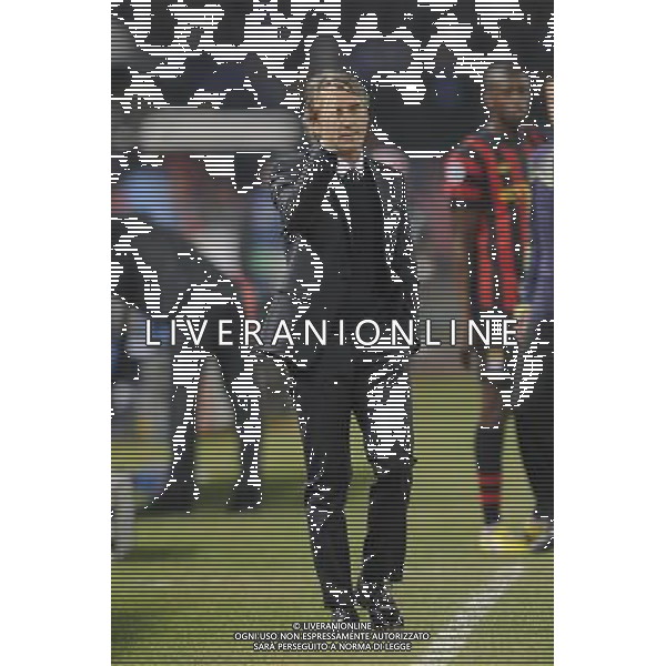 Napoli - 22/11/2011 - Stadio San Paolo - Uefa Champions League 2011/2012 - Fase a gironi (Gruppo A) - Napoli vs Manchester City - nella foto: Roberto Mancini å© Fabrizio Corradetti - Ag. Aldo Liverani sas