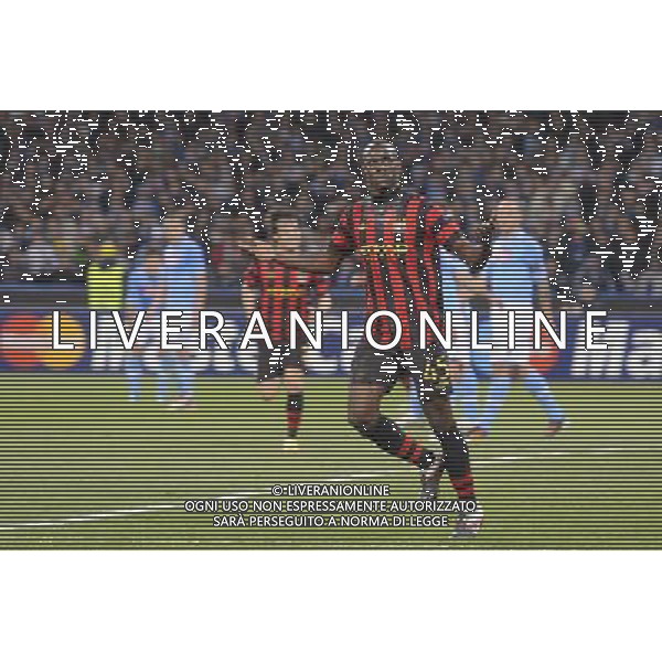 Napoli - 22/11/2011 - Stadio San Paolo - Uefa Champions League 2011/2012 - Fase a gironi (Gruppo A) - Napoli vs Manchester City - nella foto: Mario Balotelli esulta dopo il gol å© Fabrizio Corradetti - Ag. Aldo Liverani sas