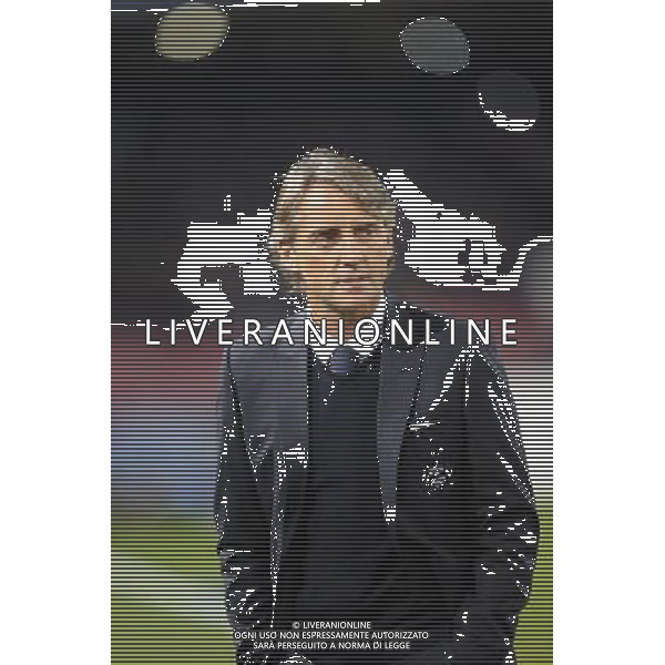 Napoli - 22/11/2011 - Stadio San Paolo - Uefa Champions League 2011/2012 - Fase a gironi (Gruppo A) - Napoli vs Manchester City - nella foto: Roberto Mancini å© Fabrizio Corradetti - Ag. Aldo Liverani sas