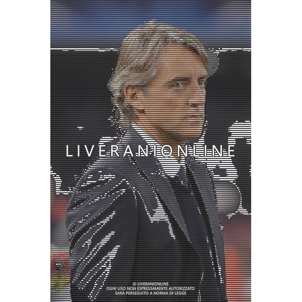 Napoli - 22/11/2011 - Stadio San Paolo - Uefa Champions League 2011/2012 - Fase a gironi (Gruppo A) - Napoli vs Manchester City - nella foto: Roberto Mancini å© Fabrizio Corradetti - Ag. Aldo Liverani sas