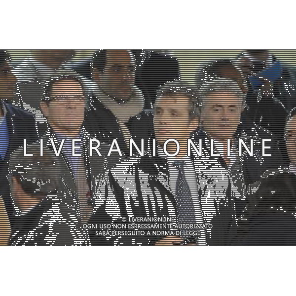 Napoli - 22/11/2011 - Stadio San Paolo - Uefa Champions League 2011/2012 - Fase a gironi (Gruppo A) - Napoli vs Manchester City - nella foto: Fabio Capello e Franco Baldini å© Fabrizio Corradetti - Ag. Aldo Liverani sas