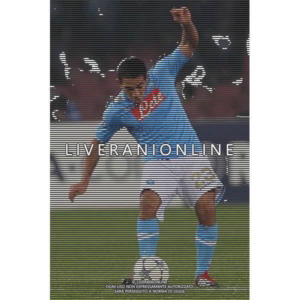 NAPOLI CALCIO NELLA FOTO: GARGANO WALTER FOTO MOSCA- AG.LIVERANI